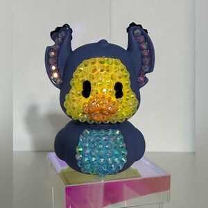 Disney LILO & Stitch  Rubber duck rhinestone Bling Cruise Jeep Cheer